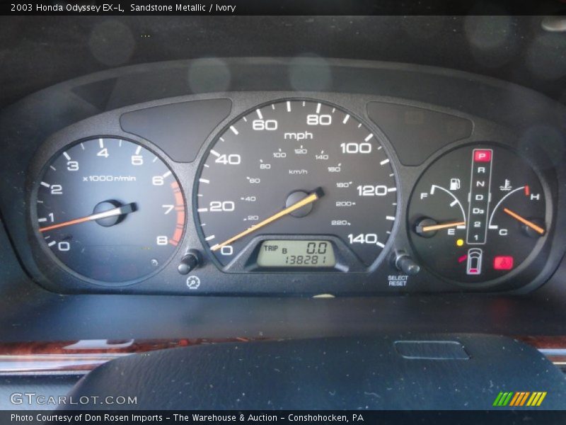 Sandstone Metallic / Ivory 2003 Honda Odyssey EX-L