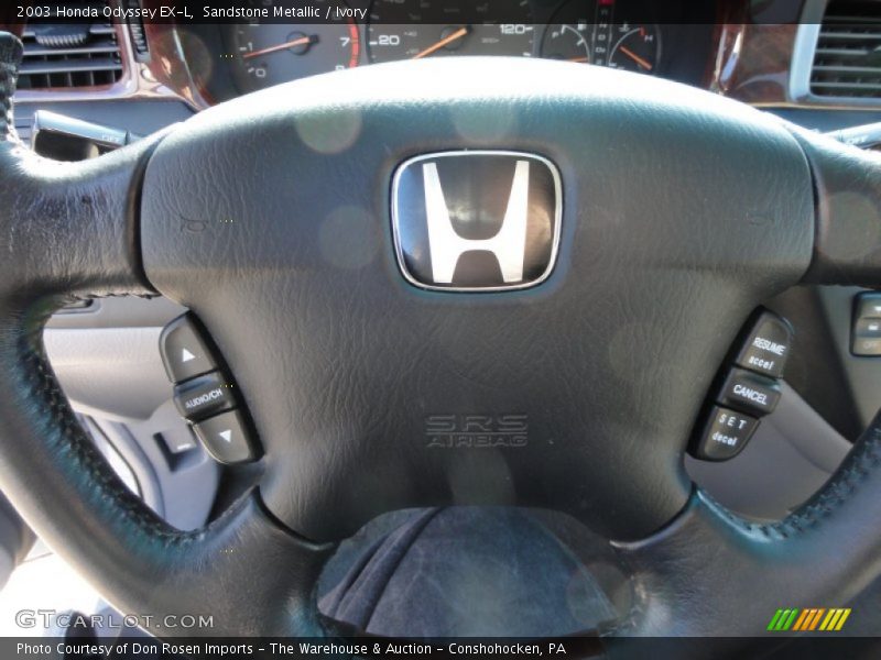 Sandstone Metallic / Ivory 2003 Honda Odyssey EX-L