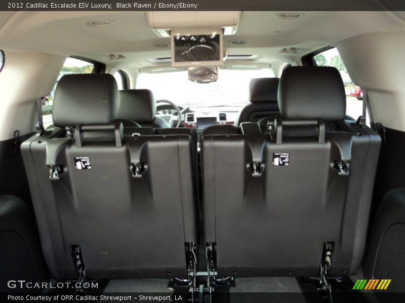 Black Raven / Ebony/Ebony 2012 Cadillac Escalade ESV Luxury