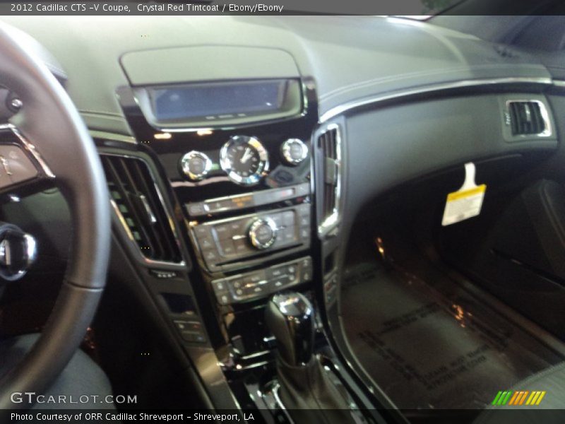 Crystal Red Tintcoat / Ebony/Ebony 2012 Cadillac CTS -V Coupe