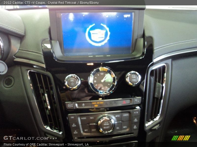 Crystal Red Tintcoat / Ebony/Ebony 2012 Cadillac CTS -V Coupe