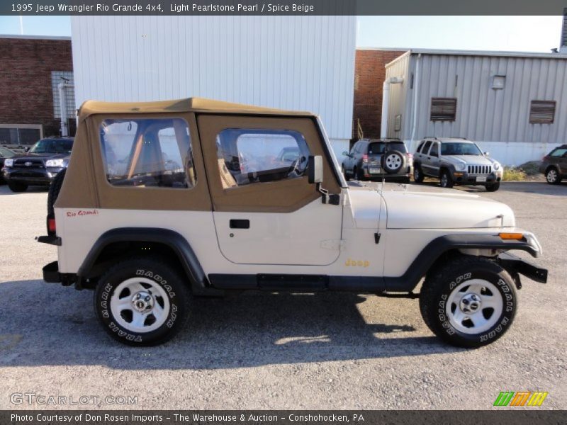  1995 Wrangler Rio Grande 4x4 Light Pearlstone Pearl