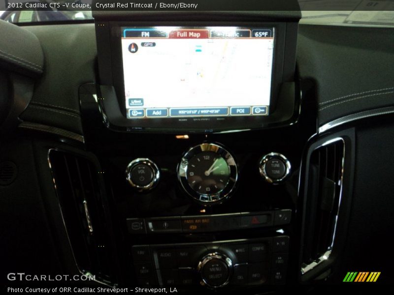 Crystal Red Tintcoat / Ebony/Ebony 2012 Cadillac CTS -V Coupe