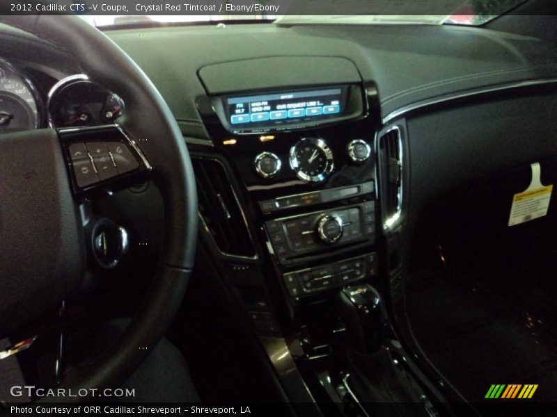Crystal Red Tintcoat / Ebony/Ebony 2012 Cadillac CTS -V Coupe