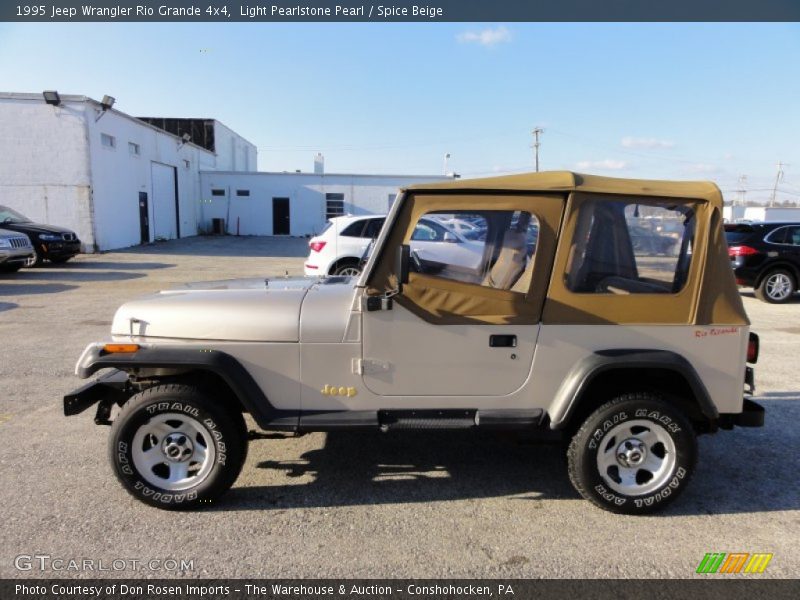  1995 Wrangler Rio Grande 4x4 Light Pearlstone Pearl