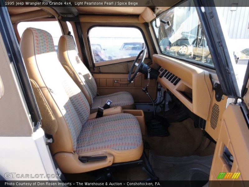  1995 Wrangler Rio Grande 4x4 Spice Beige Interior