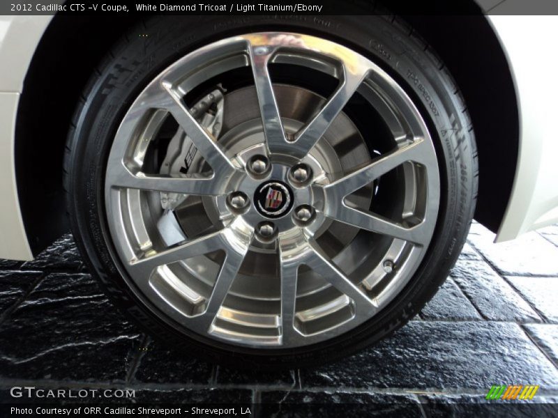  2012 CTS -V Coupe Wheel