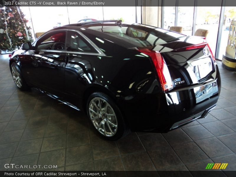 Black Raven / Ebony/Ebony 2012 Cadillac CTS -V Coupe