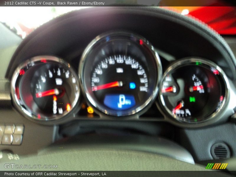 Black Raven / Ebony/Ebony 2012 Cadillac CTS -V Coupe