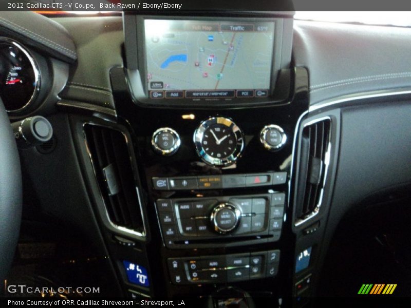 Black Raven / Ebony/Ebony 2012 Cadillac CTS -V Coupe