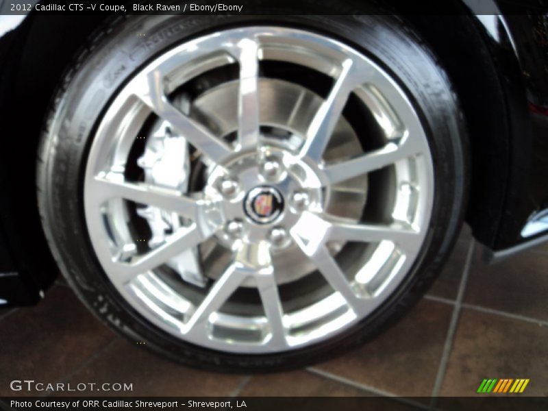 Black Raven / Ebony/Ebony 2012 Cadillac CTS -V Coupe