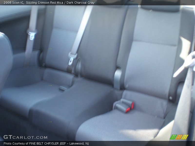 Sizzling Crimson Red Mica / Dark Charcoal Gray 2008 Scion tC