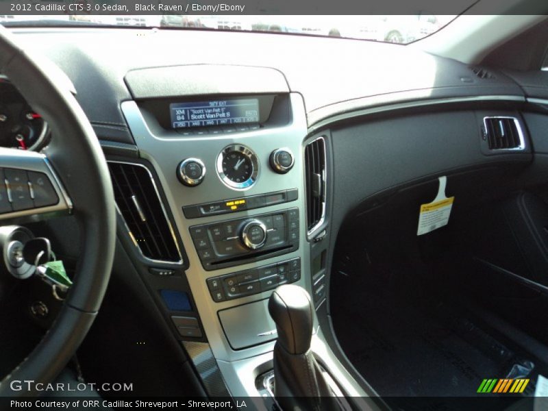 Black Raven / Ebony/Ebony 2012 Cadillac CTS 3.0 Sedan