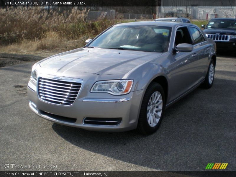Billet Silver Metallic / Black 2011 Chrysler 300