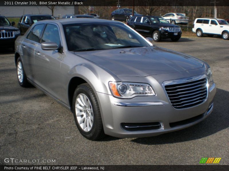 Billet Silver Metallic / Black 2011 Chrysler 300