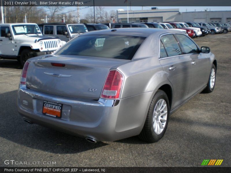 Billet Silver Metallic / Black 2011 Chrysler 300