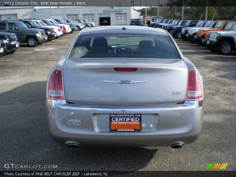 Billet Silver Metallic / Black 2011 Chrysler 300