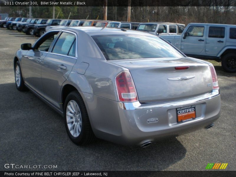 Billet Silver Metallic / Black 2011 Chrysler 300