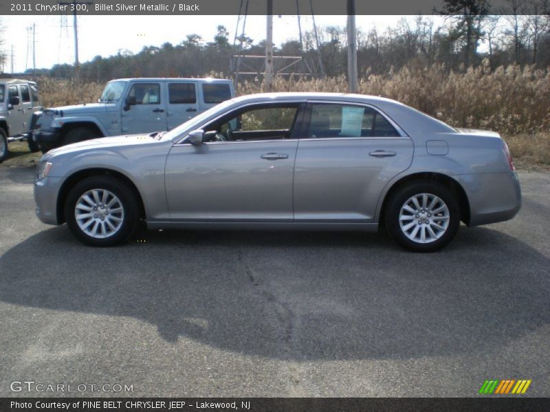 Billet Silver Metallic / Black 2011 Chrysler 300