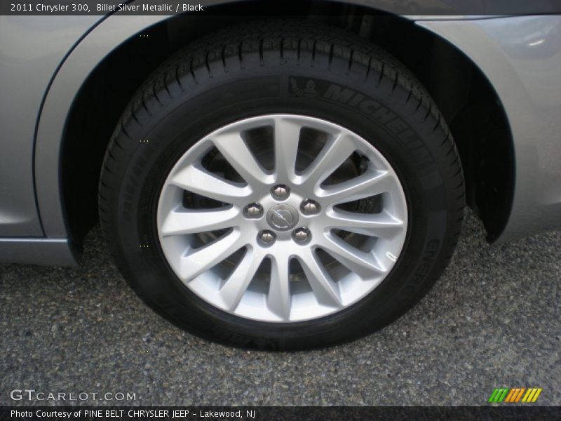 Billet Silver Metallic / Black 2011 Chrysler 300