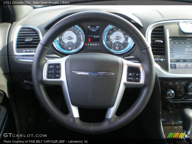 Billet Silver Metallic / Black 2011 Chrysler 300