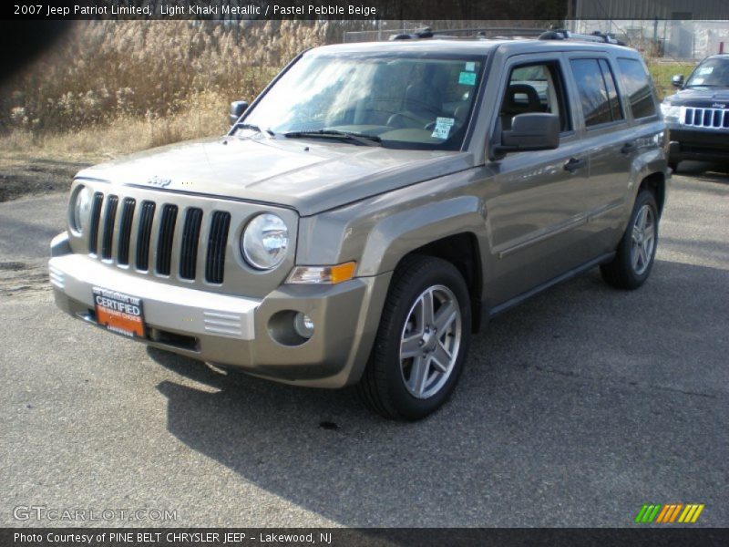 Light Khaki Metallic / Pastel Pebble Beige 2007 Jeep Patriot Limited