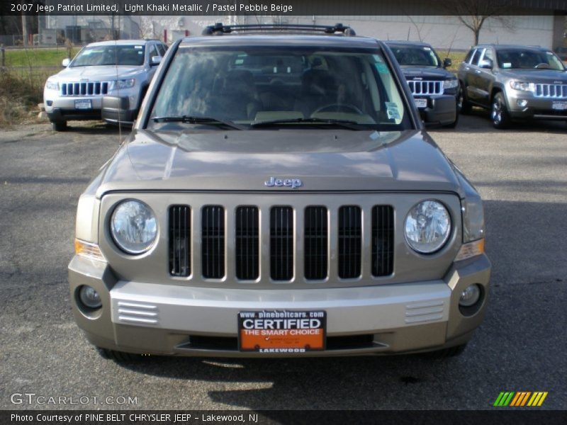 Light Khaki Metallic / Pastel Pebble Beige 2007 Jeep Patriot Limited