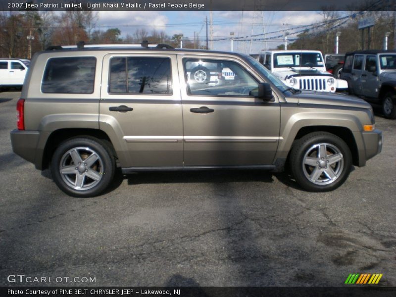 Light Khaki Metallic / Pastel Pebble Beige 2007 Jeep Patriot Limited
