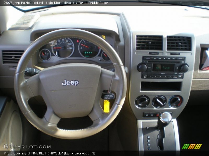 Light Khaki Metallic / Pastel Pebble Beige 2007 Jeep Patriot Limited