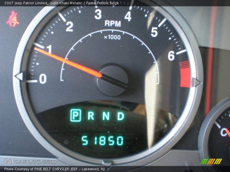 Light Khaki Metallic / Pastel Pebble Beige 2007 Jeep Patriot Limited