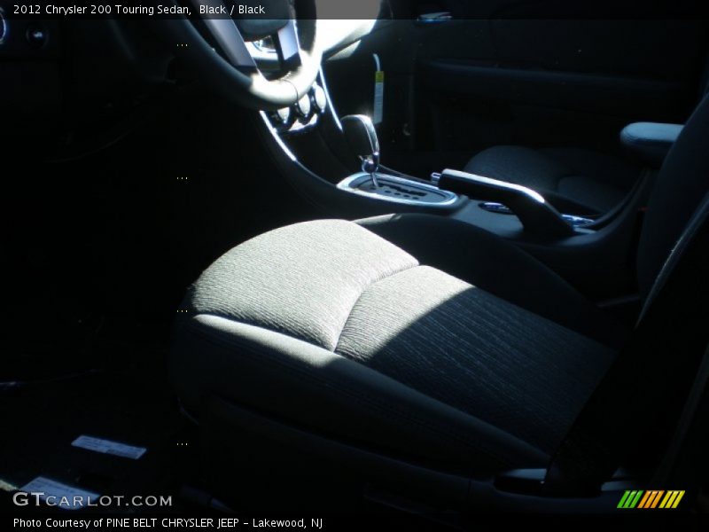 Black / Black 2012 Chrysler 200 Touring Sedan