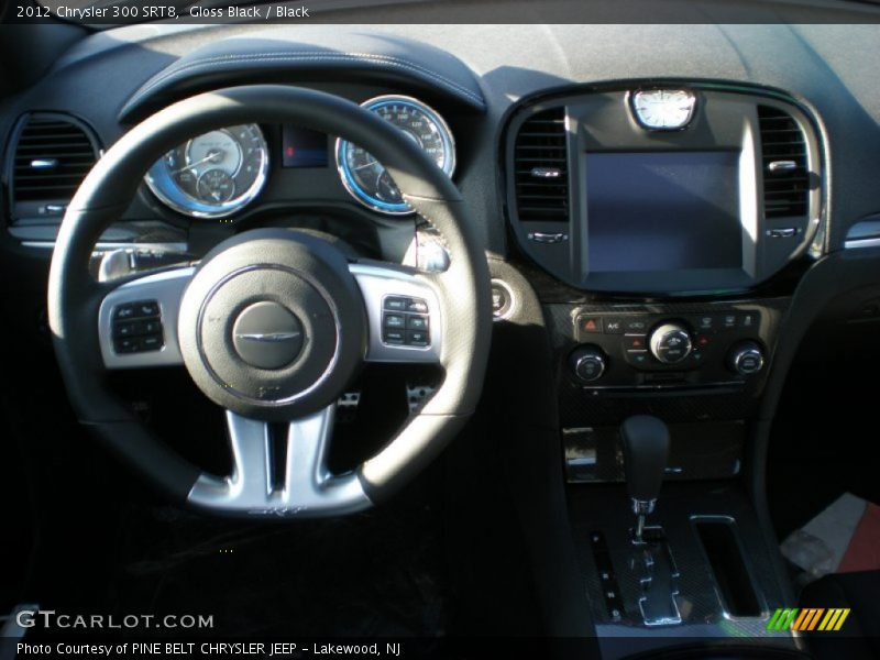 Dashboard of 2012 300 SRT8