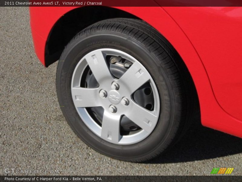 Victory Red / Charcoal 2011 Chevrolet Aveo Aveo5 LT