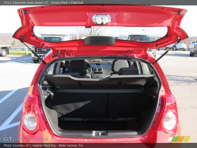 Victory Red / Charcoal 2011 Chevrolet Aveo Aveo5 LT
