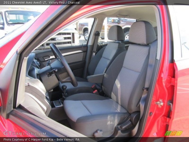 Victory Red / Charcoal 2011 Chevrolet Aveo Aveo5 LT