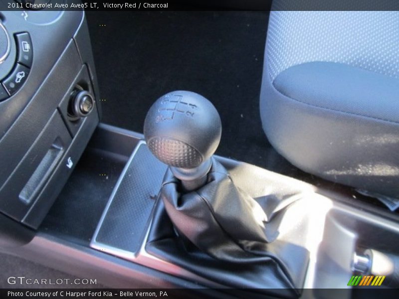 Victory Red / Charcoal 2011 Chevrolet Aveo Aveo5 LT
