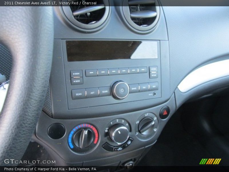 Victory Red / Charcoal 2011 Chevrolet Aveo Aveo5 LT