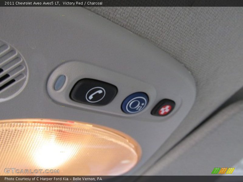 Victory Red / Charcoal 2011 Chevrolet Aveo Aveo5 LT