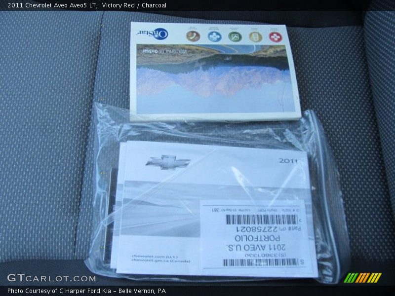 Victory Red / Charcoal 2011 Chevrolet Aveo Aveo5 LT