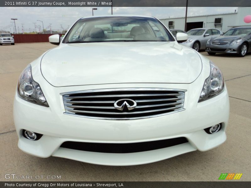 Moonlight White / Wheat 2011 Infiniti G 37 Journey Coupe