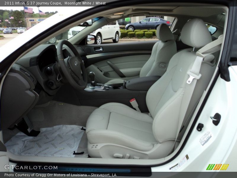 2011 G 37 Journey Coupe Wheat Interior