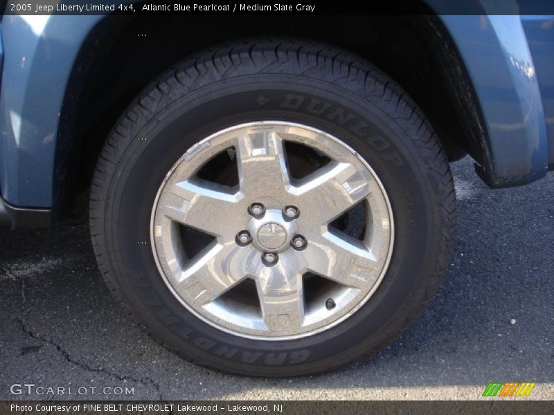 Atlantic Blue Pearlcoat / Medium Slate Gray 2005 Jeep Liberty Limited 4x4
