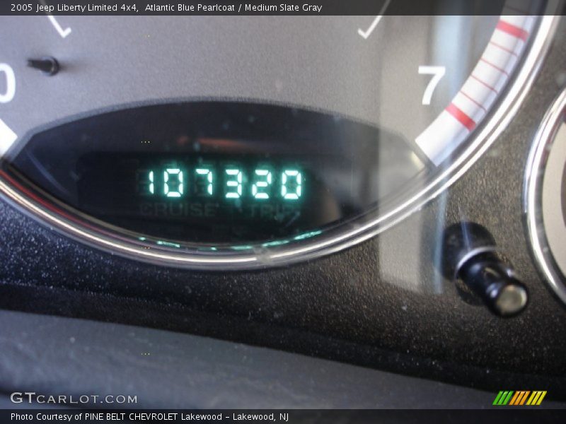 Atlantic Blue Pearlcoat / Medium Slate Gray 2005 Jeep Liberty Limited 4x4