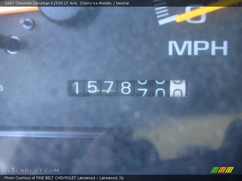 Cherry Ice Metallic / Neutral 1997 Chevrolet Suburban K1500 LT 4x4