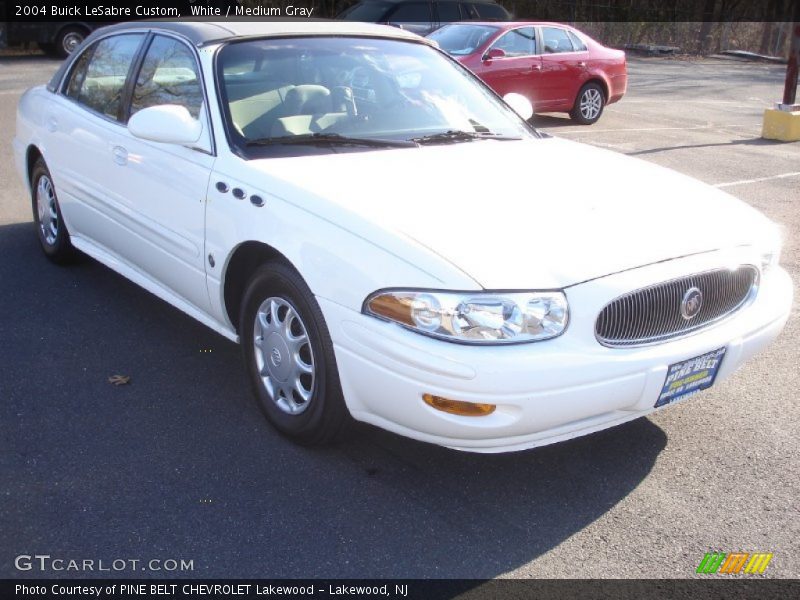 White / Medium Gray 2004 Buick LeSabre Custom