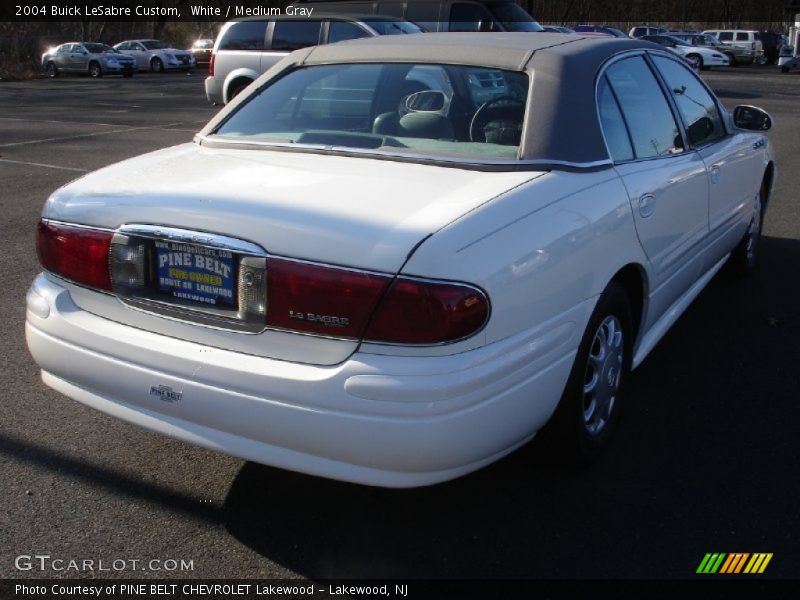 White / Medium Gray 2004 Buick LeSabre Custom