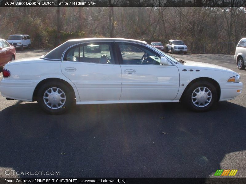 White / Medium Gray 2004 Buick LeSabre Custom