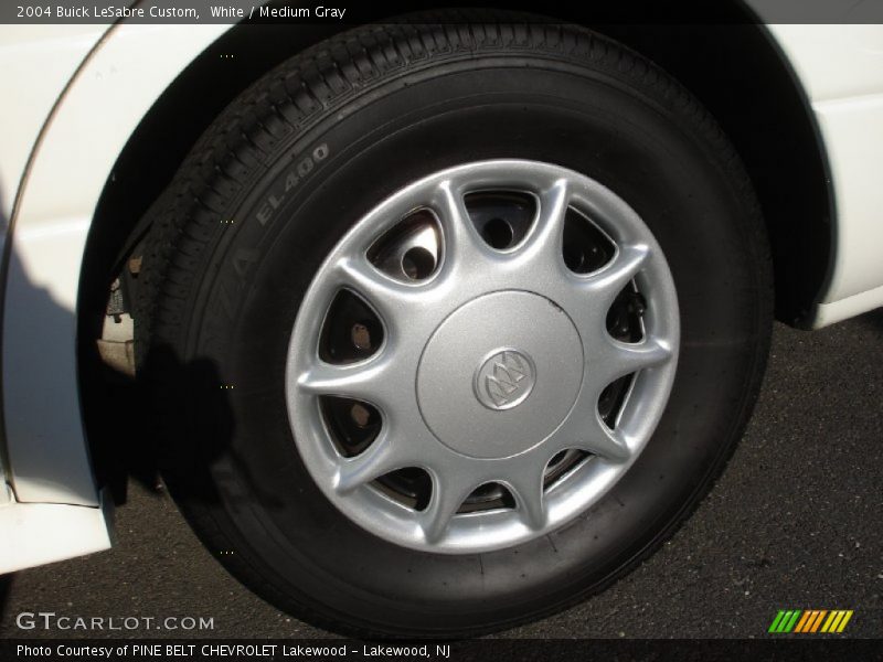 White / Medium Gray 2004 Buick LeSabre Custom