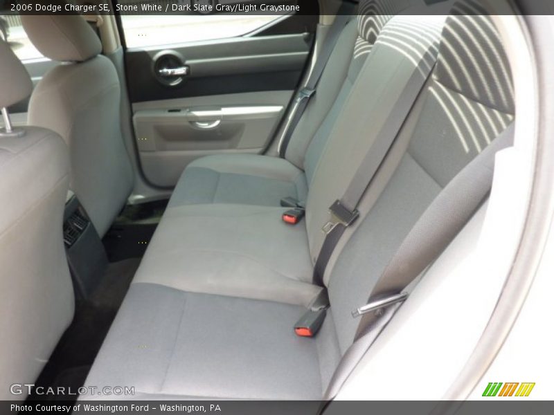 Stone White / Dark Slate Gray/Light Graystone 2006 Dodge Charger SE
