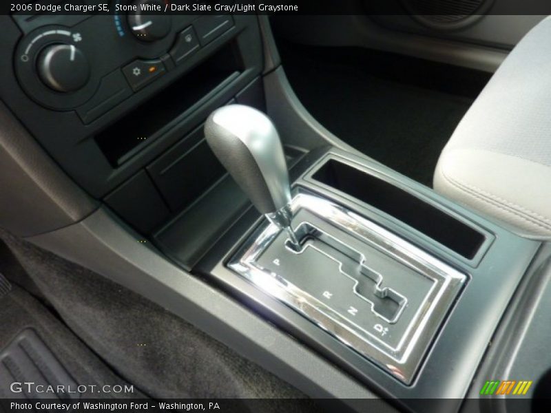 Stone White / Dark Slate Gray/Light Graystone 2006 Dodge Charger SE